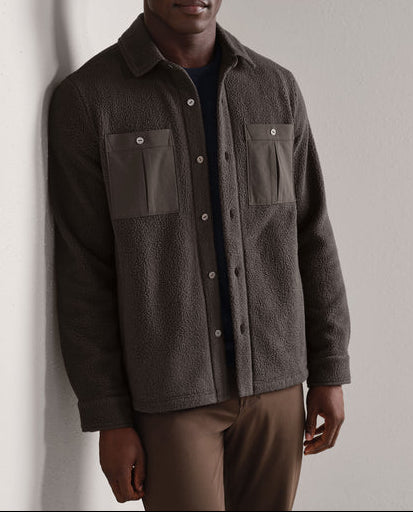 Rhone Fairbanks Fleece Shacket