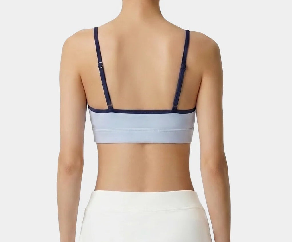 Sporty & Rich Signature Logo Athletic Bra