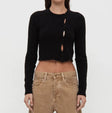 Nagnata Cable Knit Wool Cardigan