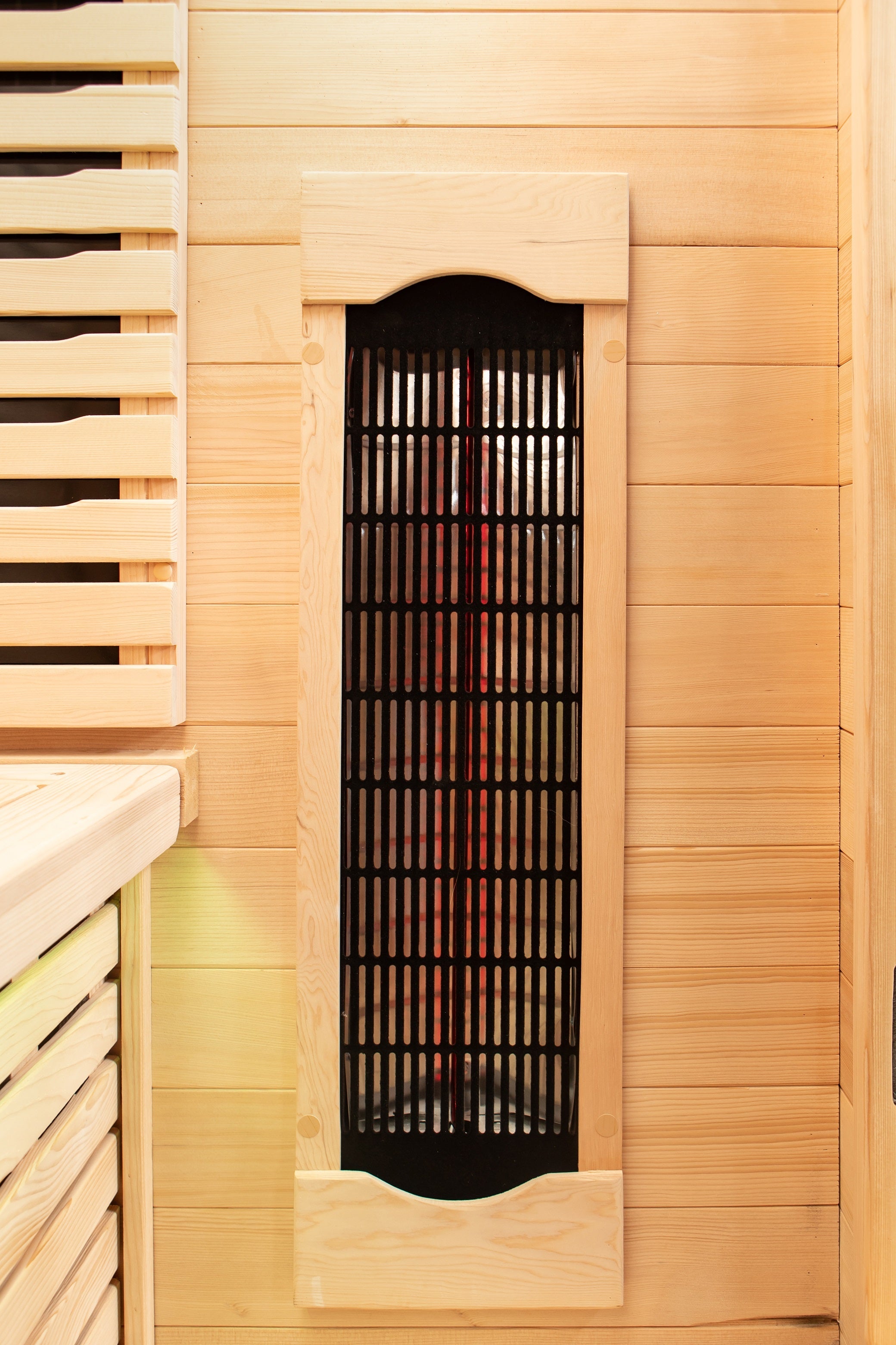 Shasta 1-Person Full Spectrum Infrared Sauna with Full-Body Medical-Grade Red Light Therapy & Smart WiFi App Control