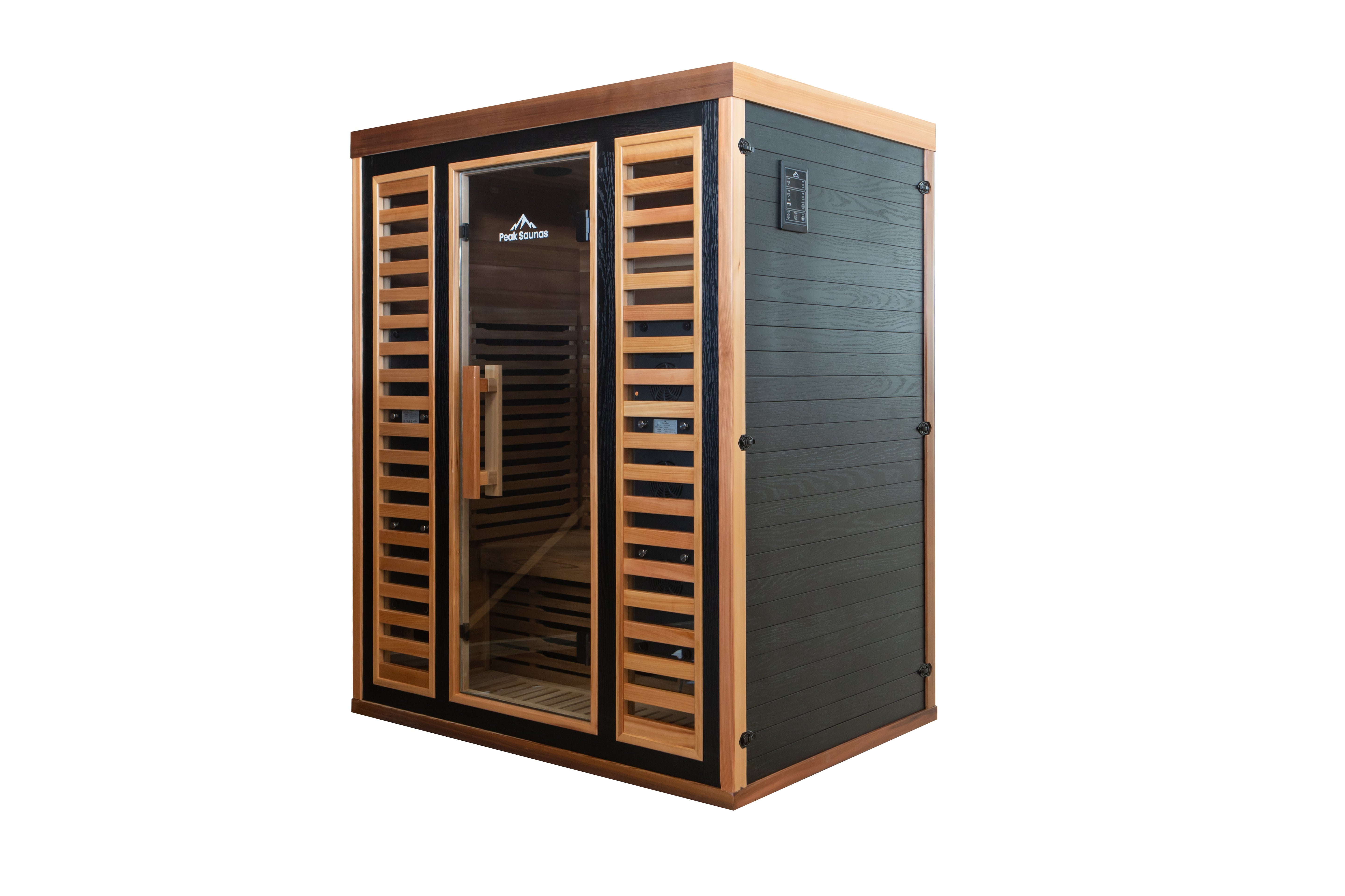 Matterhorn 3-Person Full Spectrum Infrared Sauna with Full-Body Medical-Grade Red Light Therapy & Smart WiFi App Control