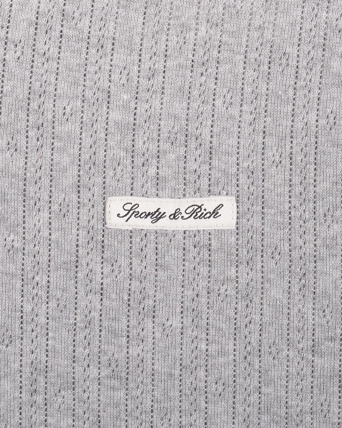 Sporty & Rich Signature Logo Pointelle Trousers