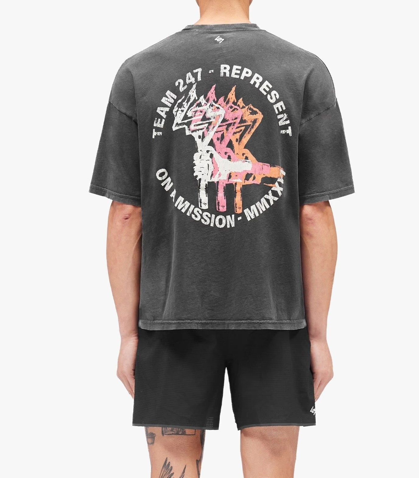 Represent 247 Torch Crop Tee