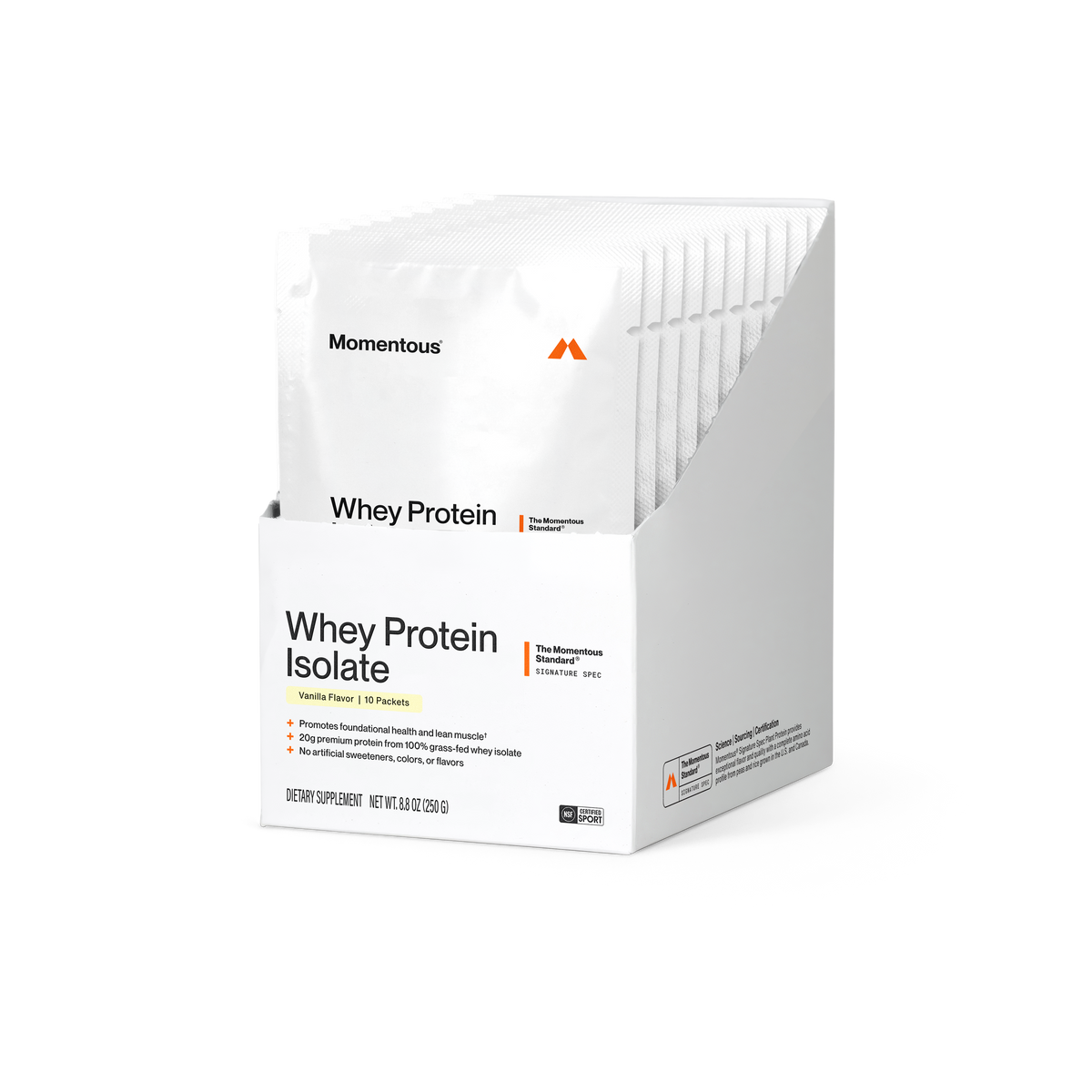 Whey Protein Isolate 10-Travel Packs