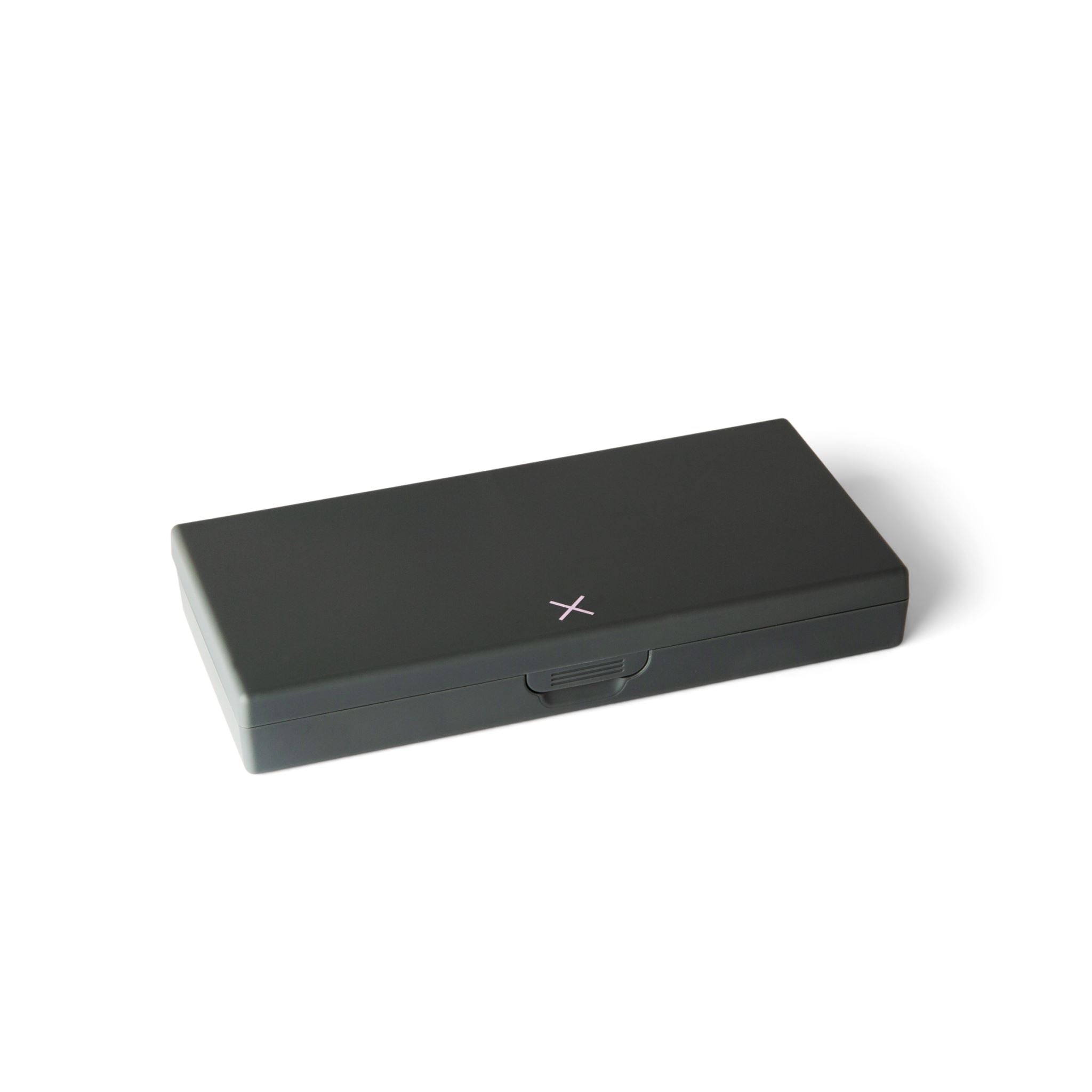 Port & Polish Charcoal Gray Pill Box