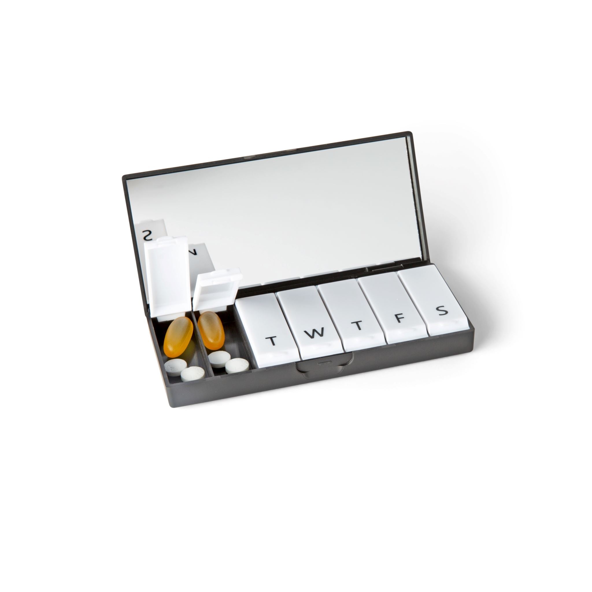 Port & Polish Classic Black Pill Box