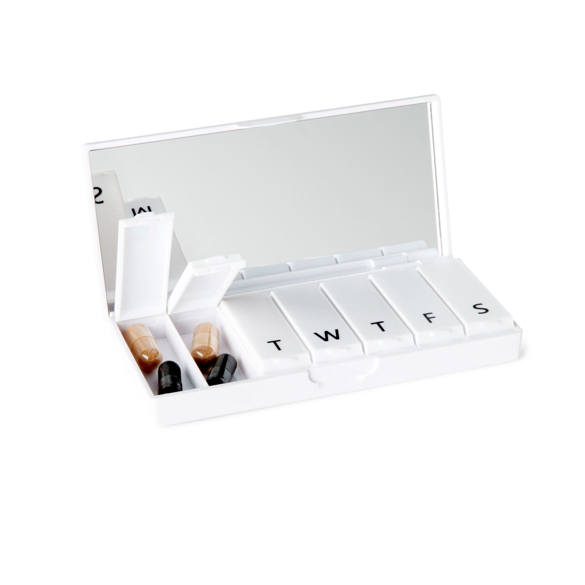 Port & Polish Crisp White Pill Box