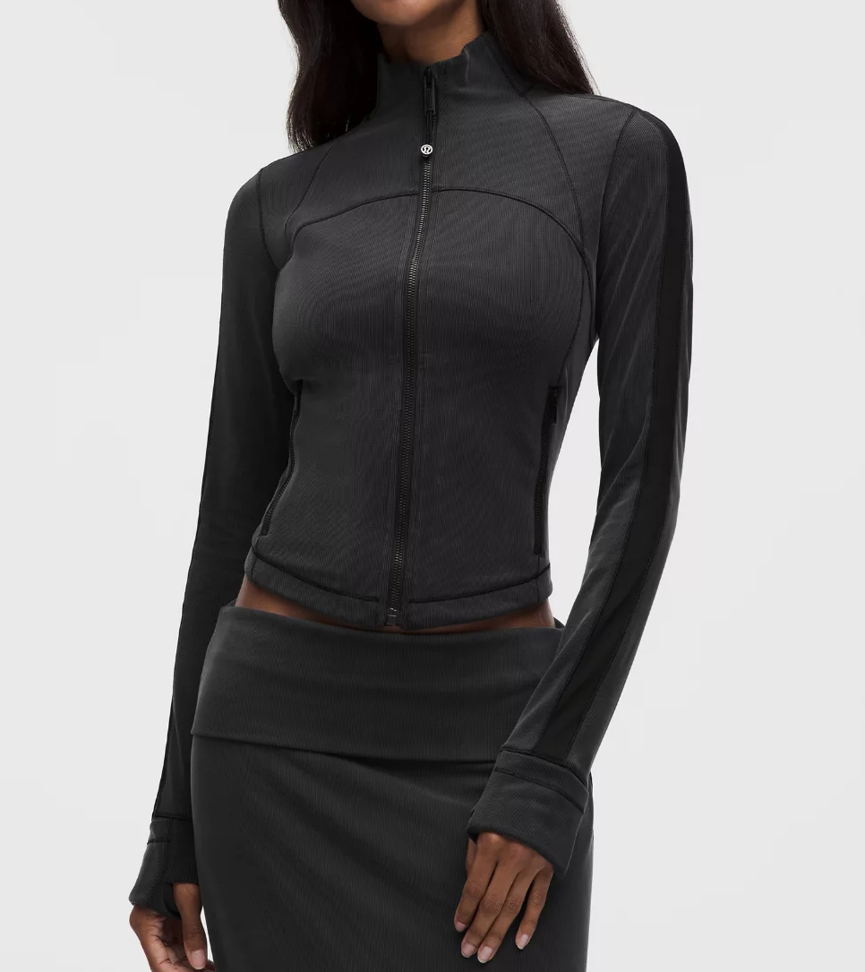 Lululemon Define Jacket Micro Rib Drapey Softstreme
