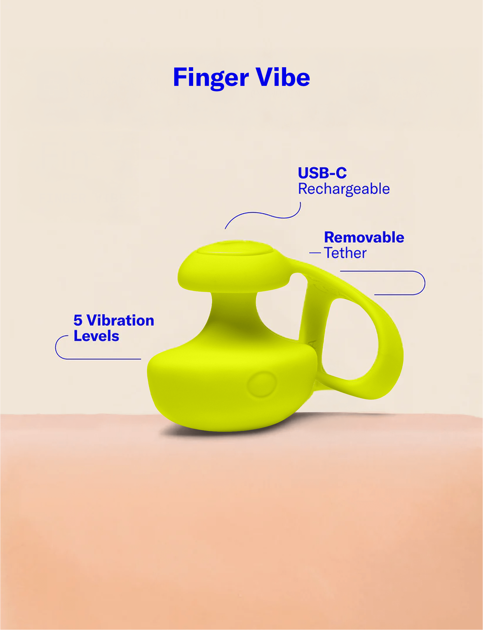 Fin Finger Vibrator