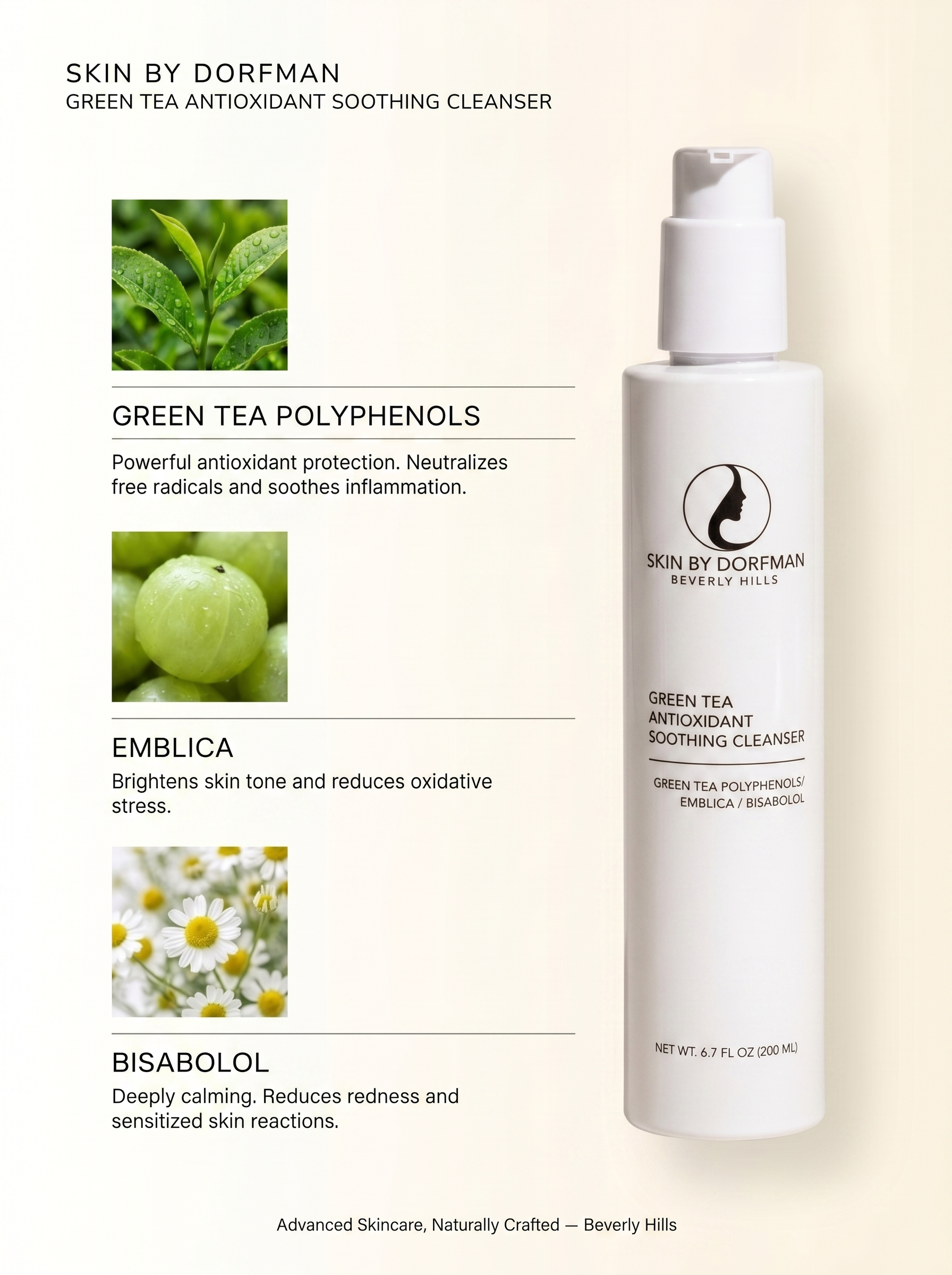 Green Tea Antioxidant Soothing Cleanser