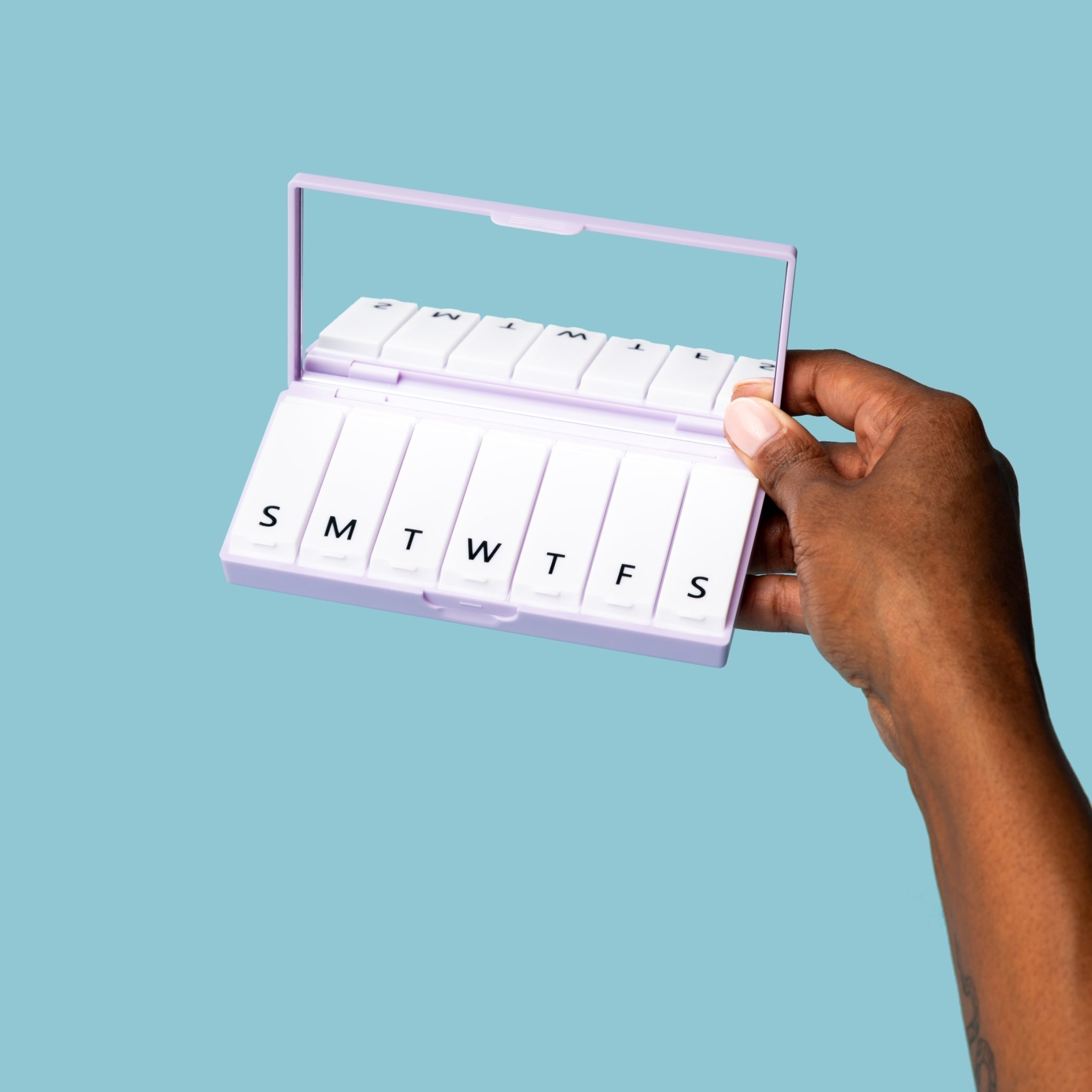 Port & Polish Lilac Pill Box