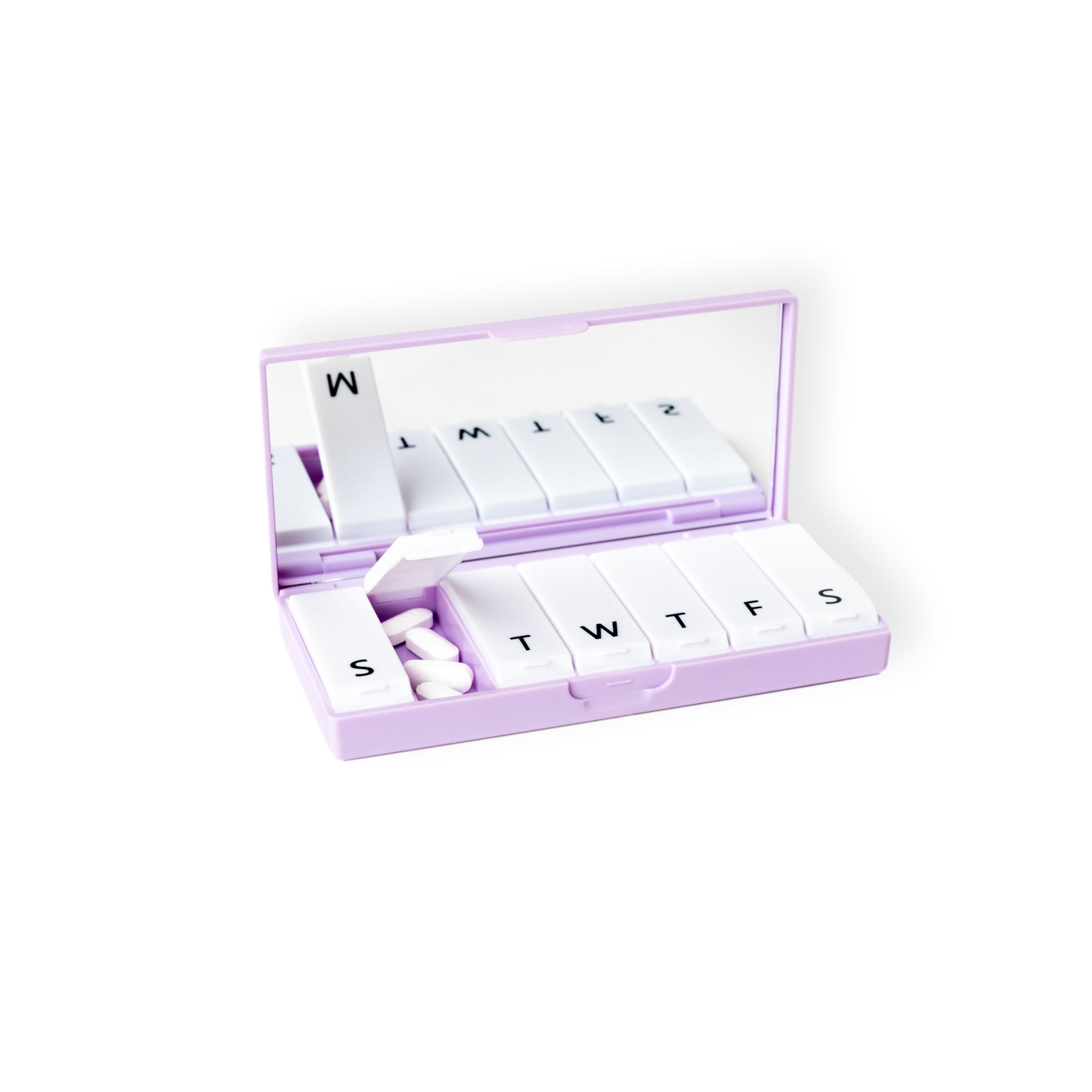 Port & Polish Lilac Pill Box