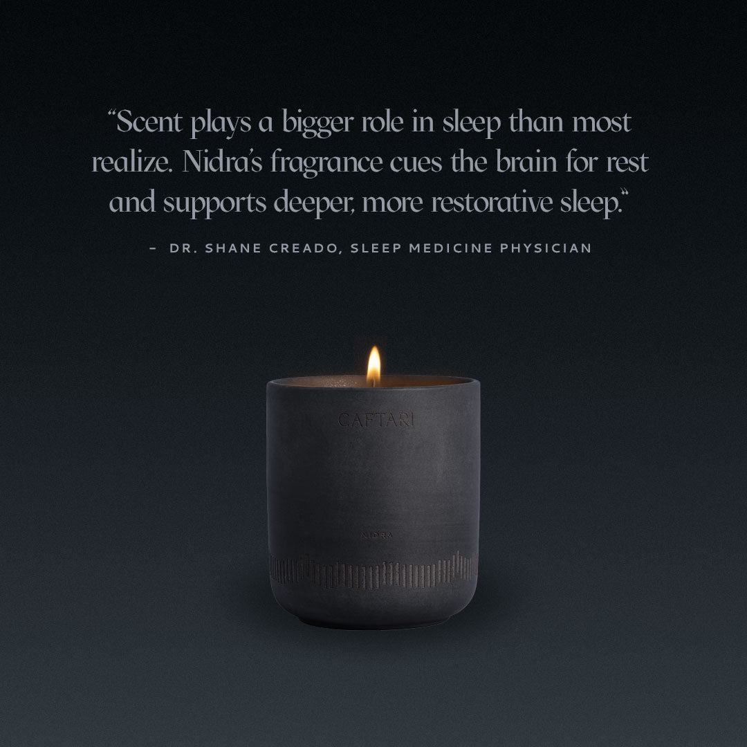 Caftari Nidra - Neuroscientist Verified Sleep Candle