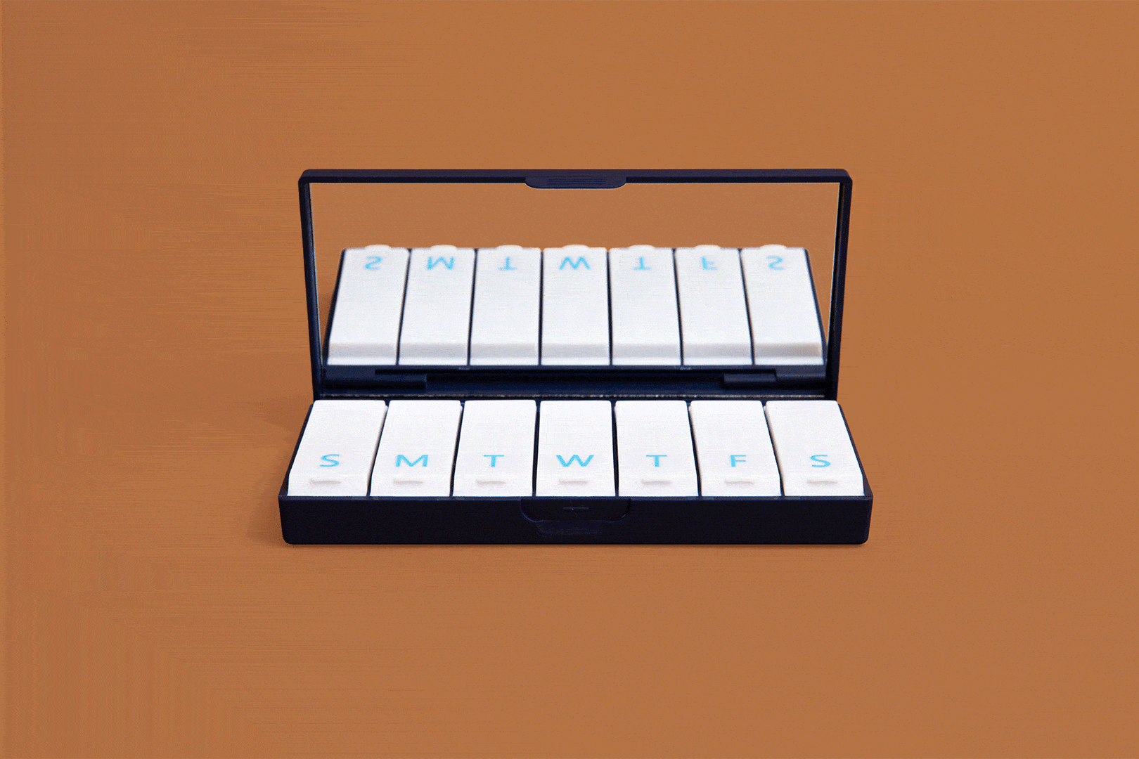 Port & Polish Navy Blue Pill Box