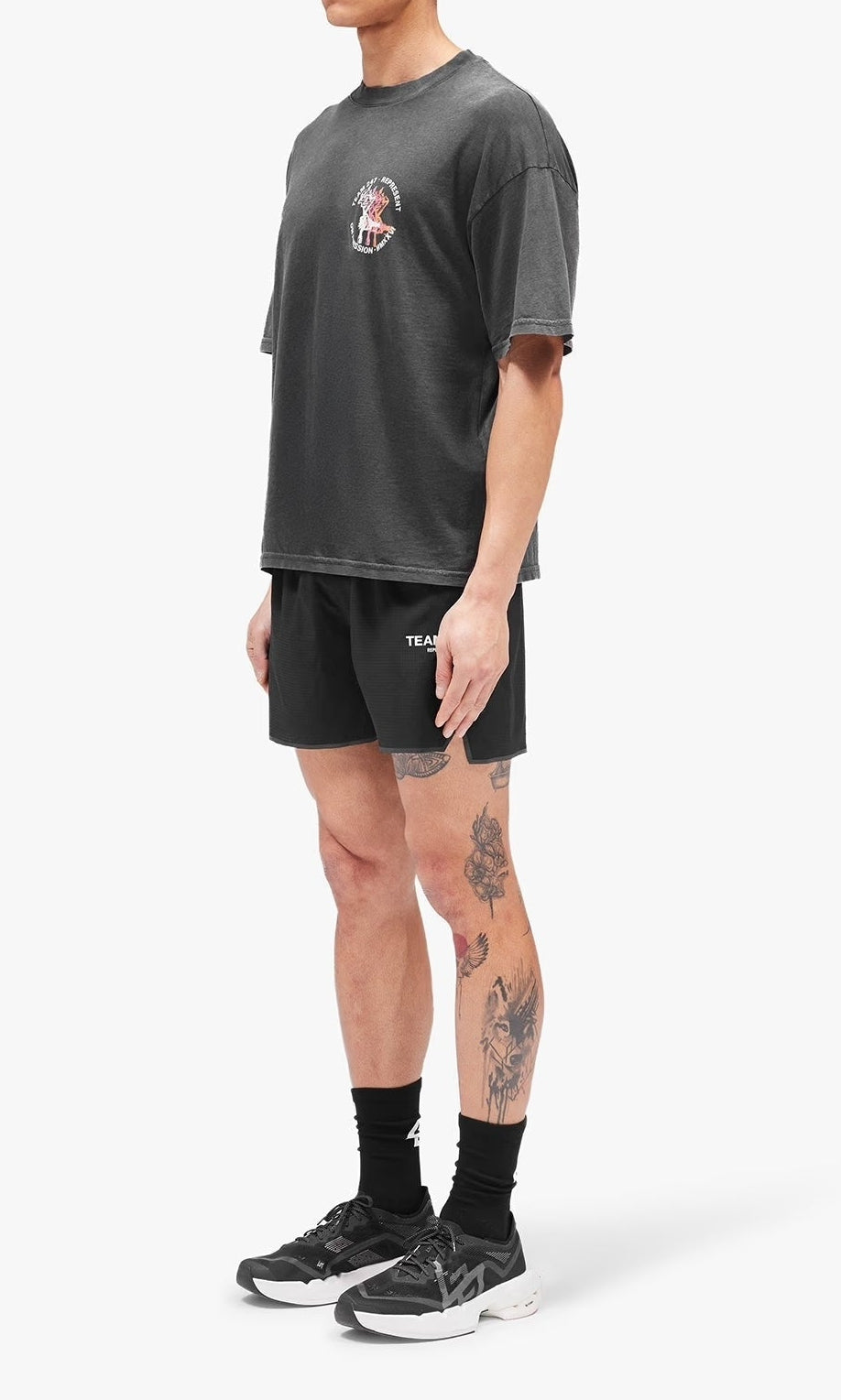 Represent 247 Torch Crop Tee