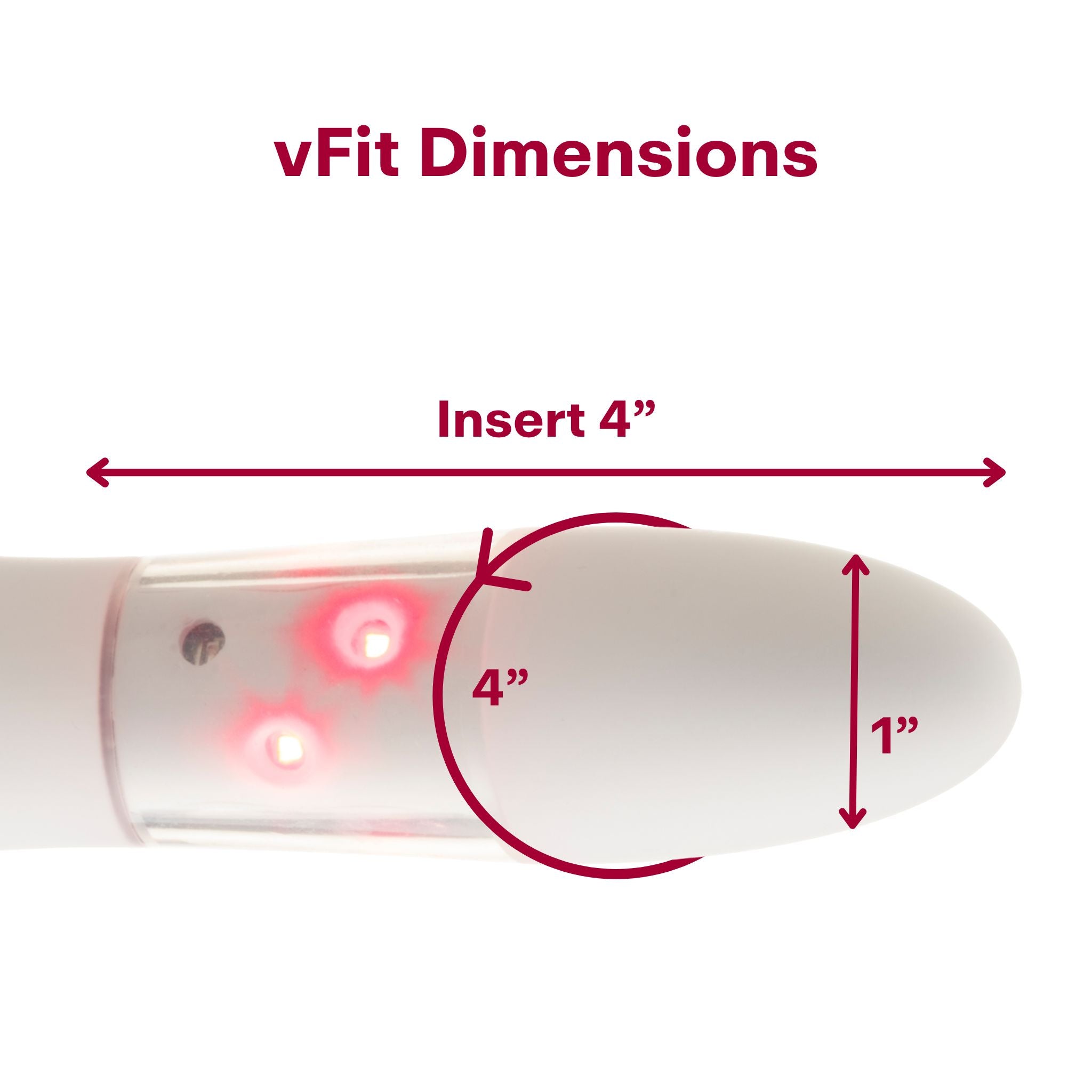 Respin x Joylux vFit® PLUS Red Light Intimate Wellness Device